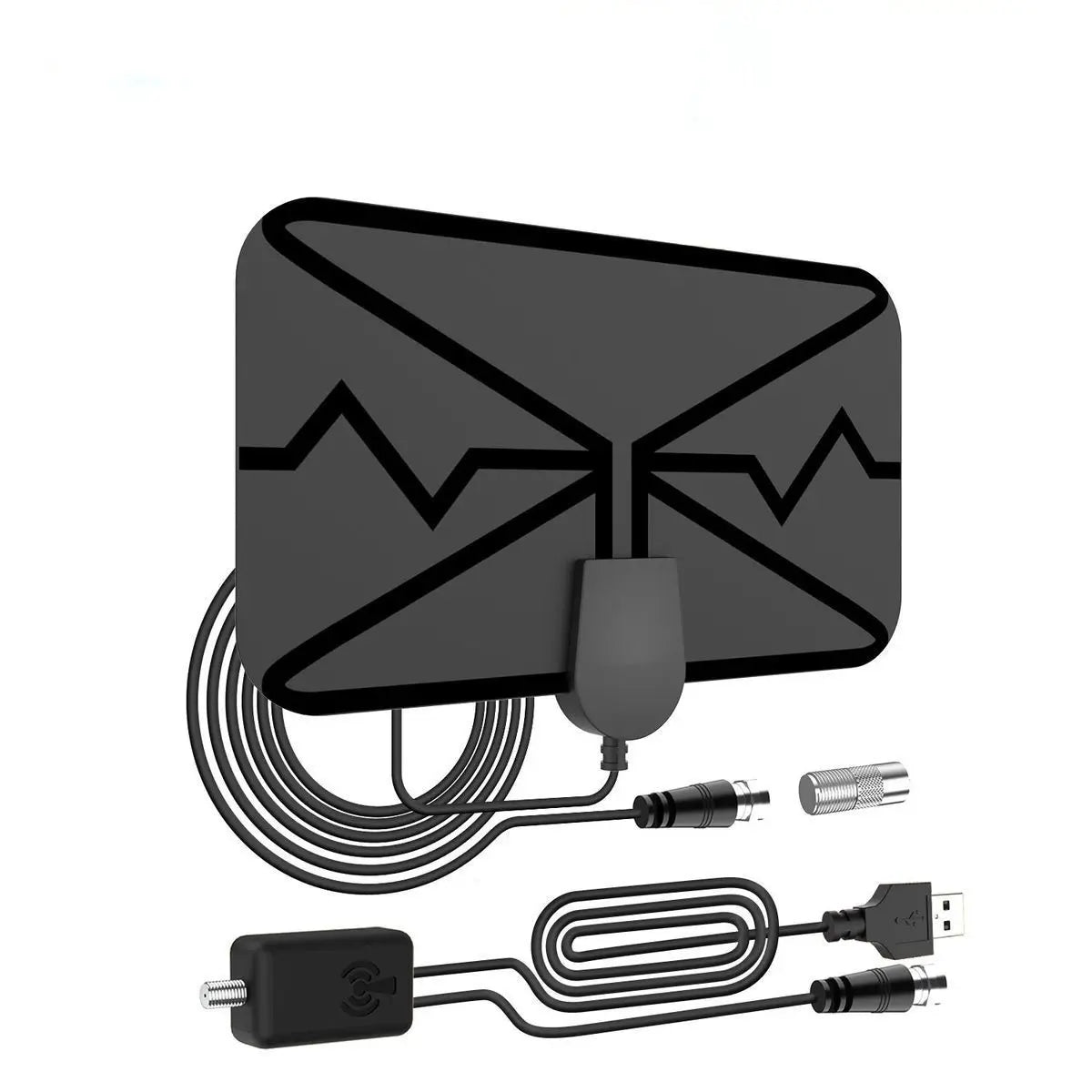 Long-Range Indoor & Outdoor HD TV Antenna – 50 Mile, 1080p