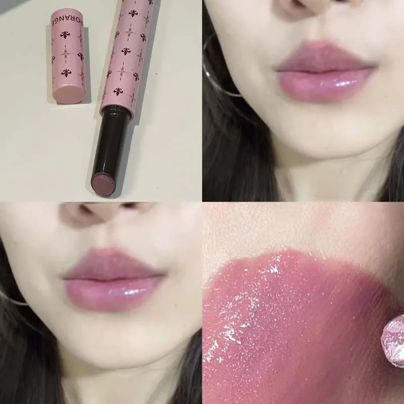 HERORANGE Shimmering Jelly Lip Gloss | K-Beauty Mirror Shine