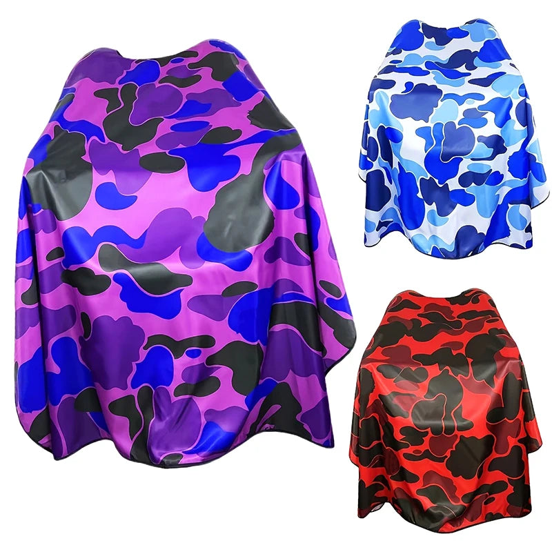 New Barber Hairdresser Camouflage Aprons Anti Static Haircut Capes Professional Barbershop Waterproof Aprons Shawls Salon Tool Peaceful Pleasures Health and Wellness