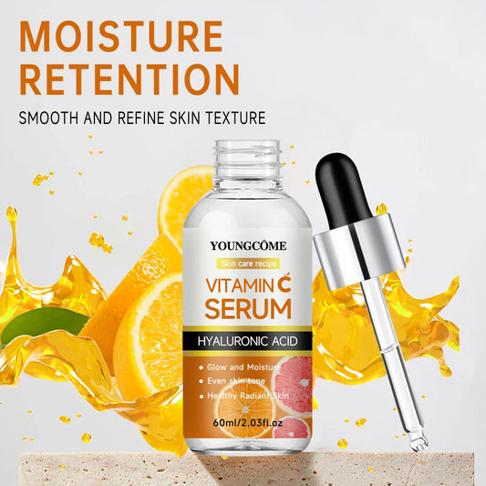 YOUNGCOME Vitamin C Face Serum with Hyaluronic Acid Vitamin C Face Serum Oasis Select