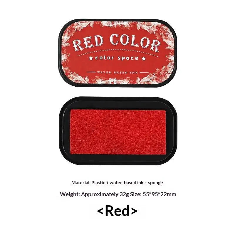 Water-Based Stamp Inkpad – Washable Sponge Pad for Art & Crafts