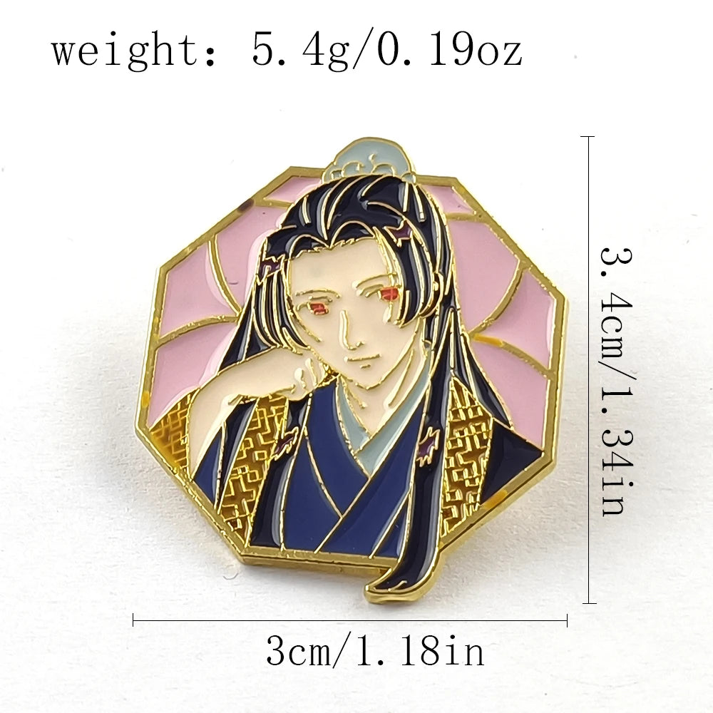 Maomao Jinshi Enamel Pin | The Apothecary Diaries Brooch