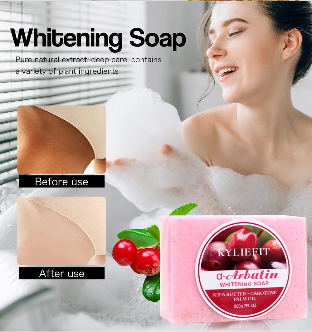 AILKE Arbutin Brightening Soap Bar – All Skin Tones, 200g