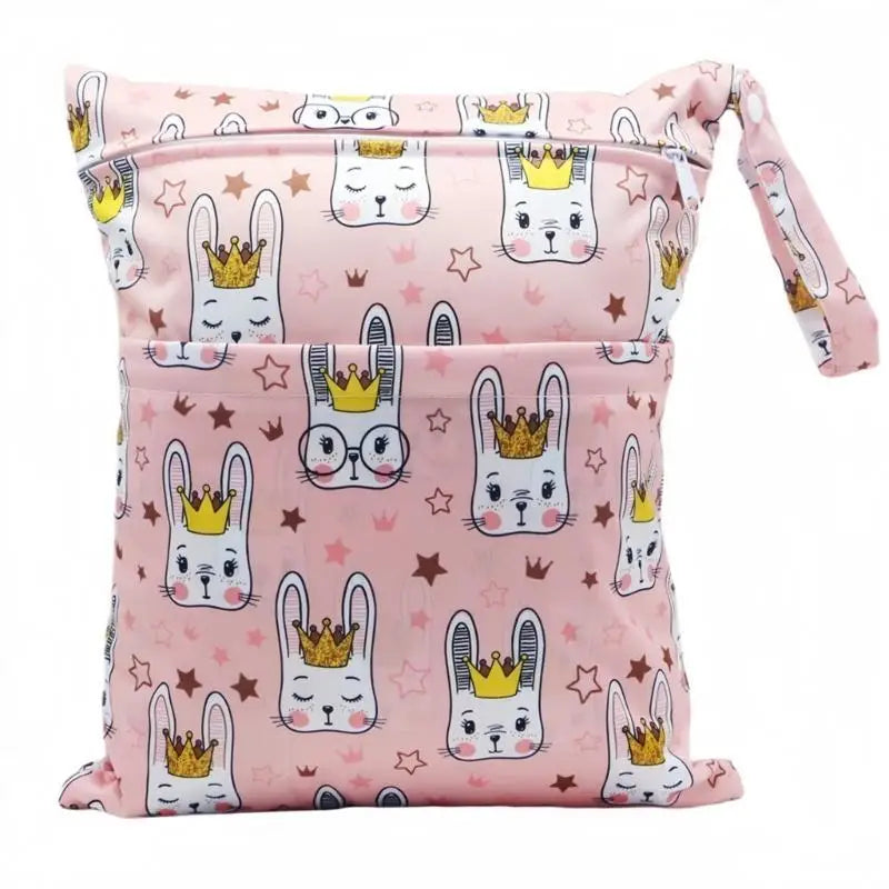 Baby Diaper Bag Tote | Spacious Floral Nappy Bag for Travel
