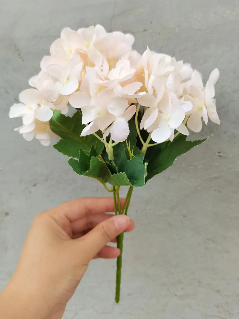Silk Hydrangea Artificial Bouquet | Wedding & Home Décor