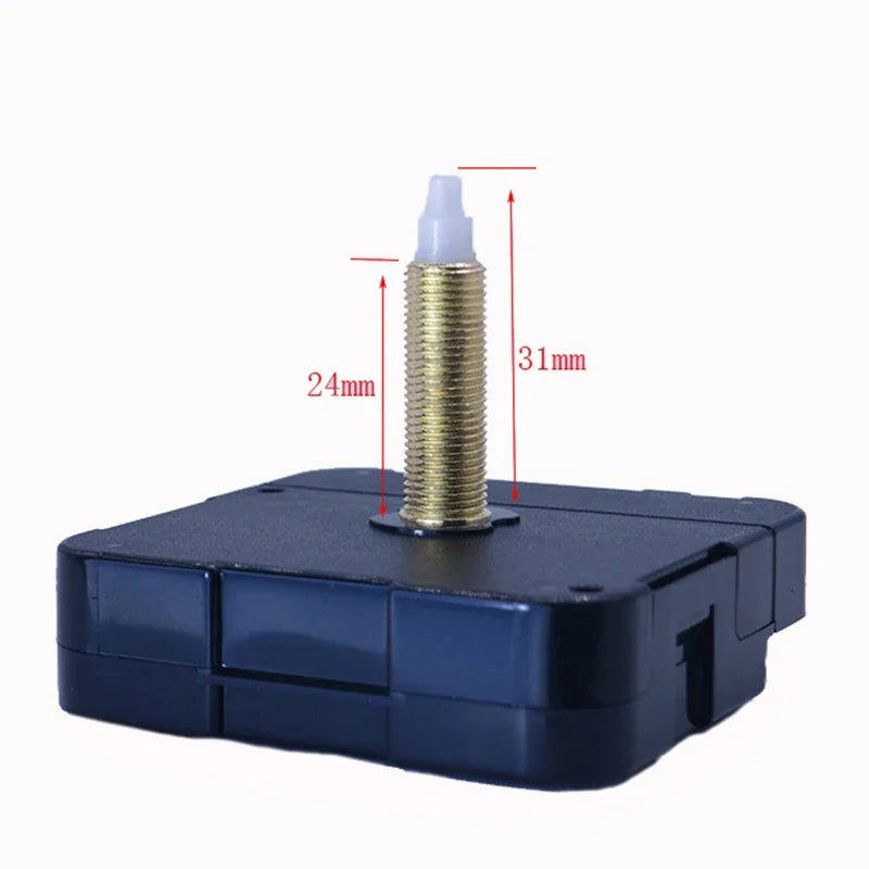 Quartz Time Hands Clock DIY Wall Clock Maximum Dial Thickness 31mm Shaft Length Replacement Movement Parts Repair Silent Clockwo Peaceful Pleasures Health and Wellness 31mm