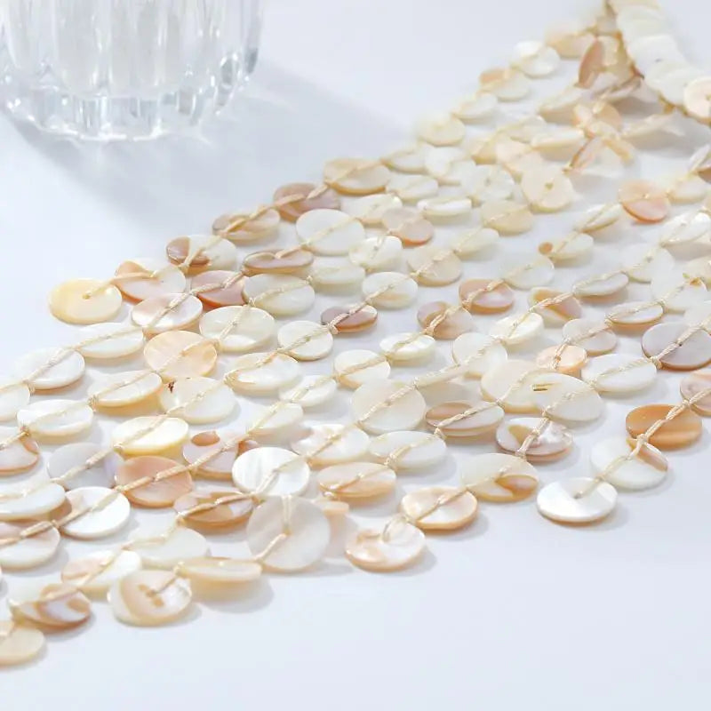 Handmade Shell Tassel Necklace – Beaded Multi-Layer Beach Style