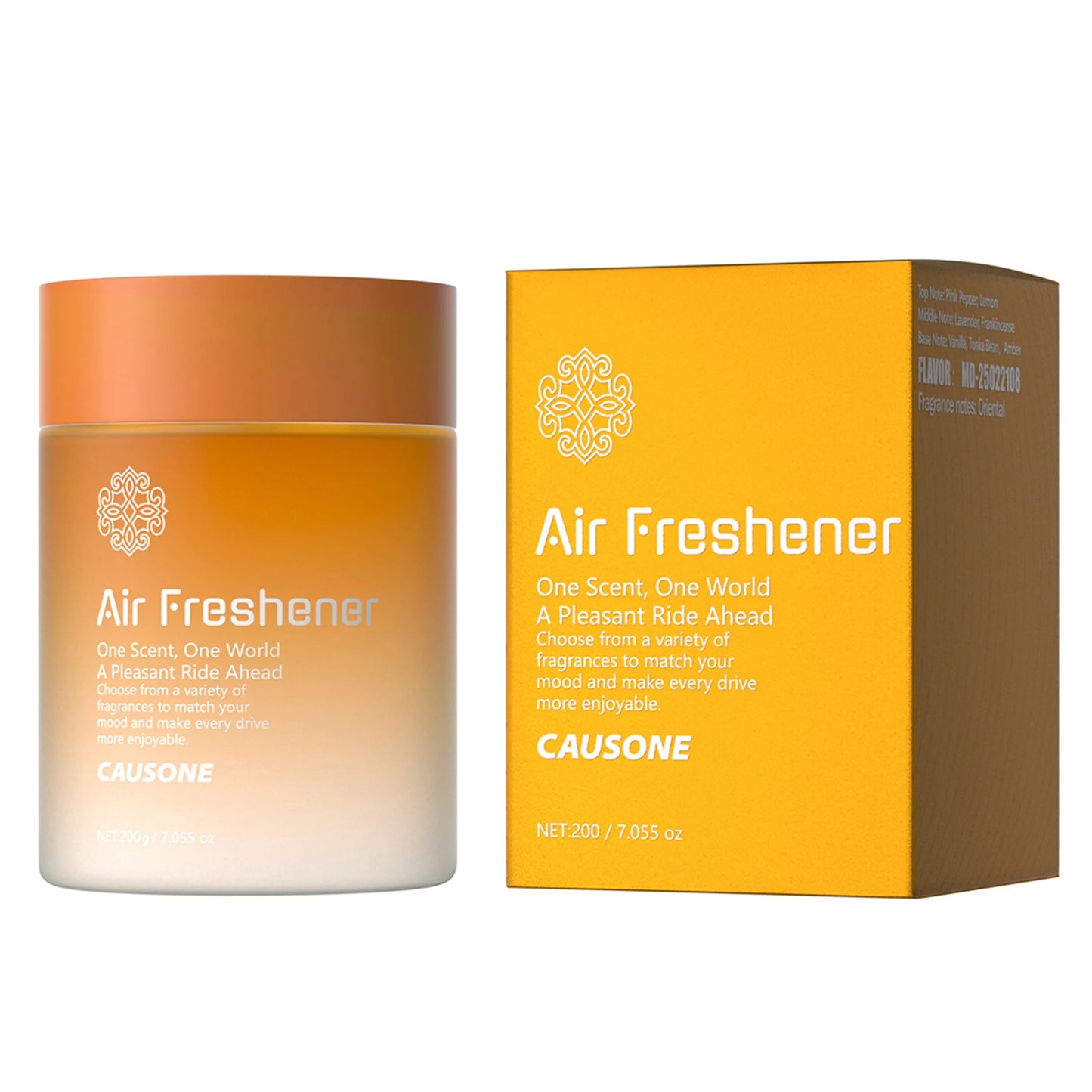 Aromatherapy Car Airs Freshener Lasting Fragrance Automotive Solid-Aromatherapy Diffuser Car Deodorizing Balm Car Accessories Peaceful Pleasures Health and Wellness C