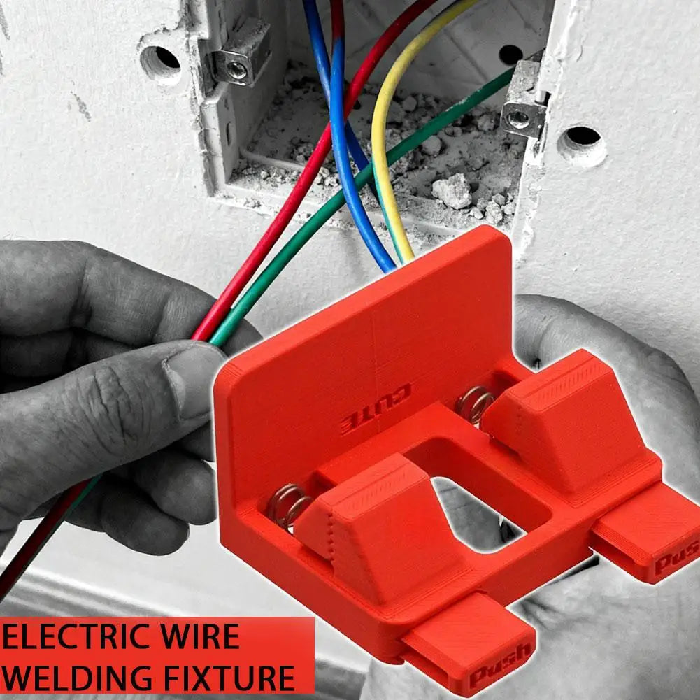 Electric Wire Welding Fixture Electric Wire Welding Fixture Portable Precise Cable Soldering Clamp Multi-functional Compact Peaceful Pleasures Health and Wellness