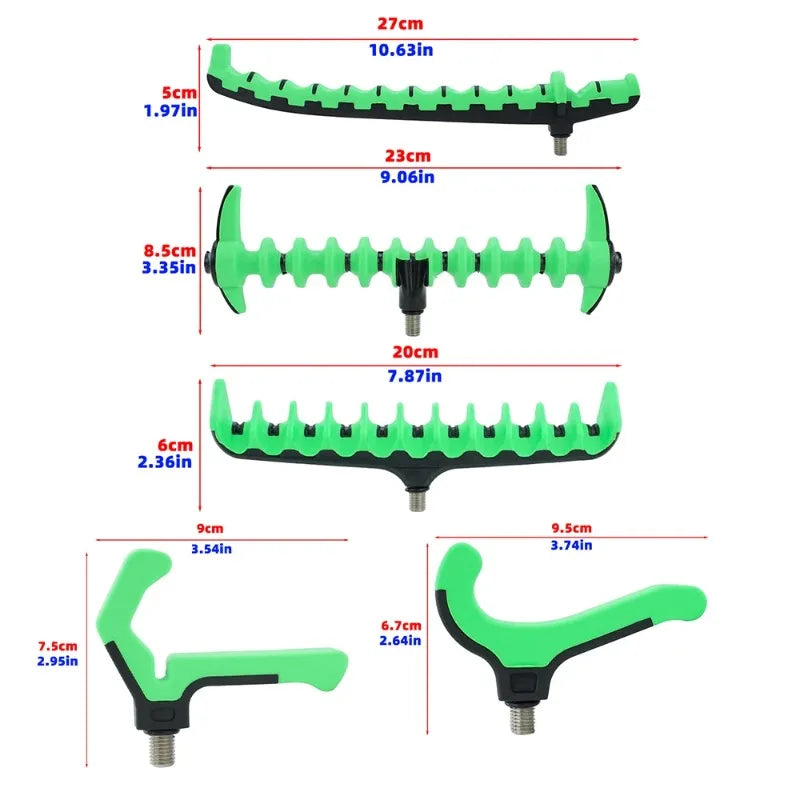 Plastic Carp Fishing Rod Rest Head for Buzz Bar – AC202