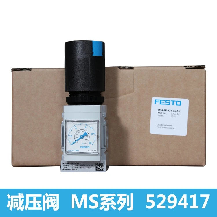 Festo MS4-LR-1/4-D6-AS Pressure Reducing Valve Parts #529417