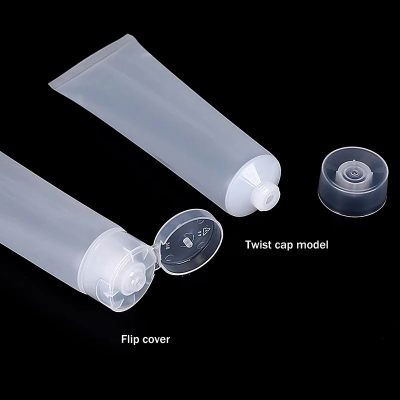 10Pcs Refillable Clear Lotion Containers for Travel Medical Supplies Peaceful Pleasures Health and Wellness