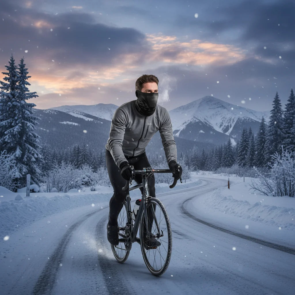 Cycling Face Masks Neck Warmer Ear Protections Thermal Insulation Breathable Seamless Design for Outdoor Sports Peaceful Pleasures Health and Wellness