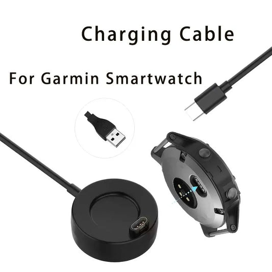 Fast Charging USB Charging Dock for Garmin Vivoactive 3/4/4S, Fenix 5S/5X/6S/6X,Venu 2/2S,Durable Cable for Smartwatch Charging Peaceful Pleasures Health and Wellness