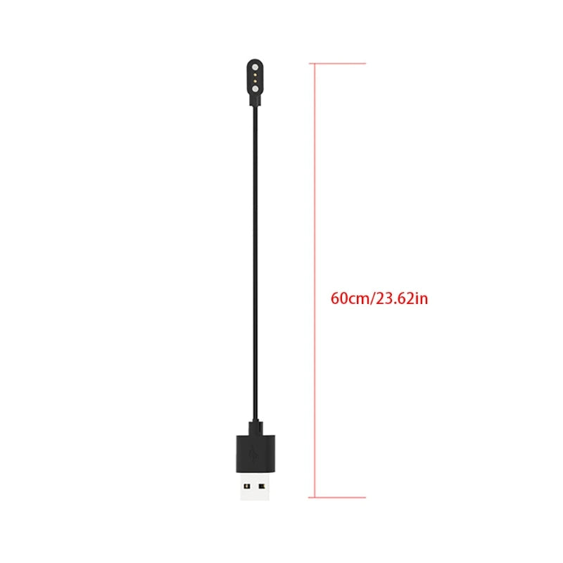 Magnetic USB Charging Cable for HW12 HW16 HW21 Smartwatch Peaceful Pleasures Health and Wellness