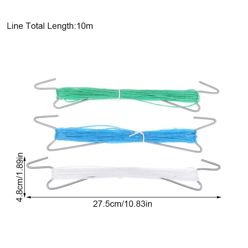 10Pcs Plants Hooks Clips With 10M Rope + 20 Clips J Hooks Clips Set Tomatoes Growing Hooks Clips For Tomato Grape Pepper Peaceful Pleasures Health and Wellness