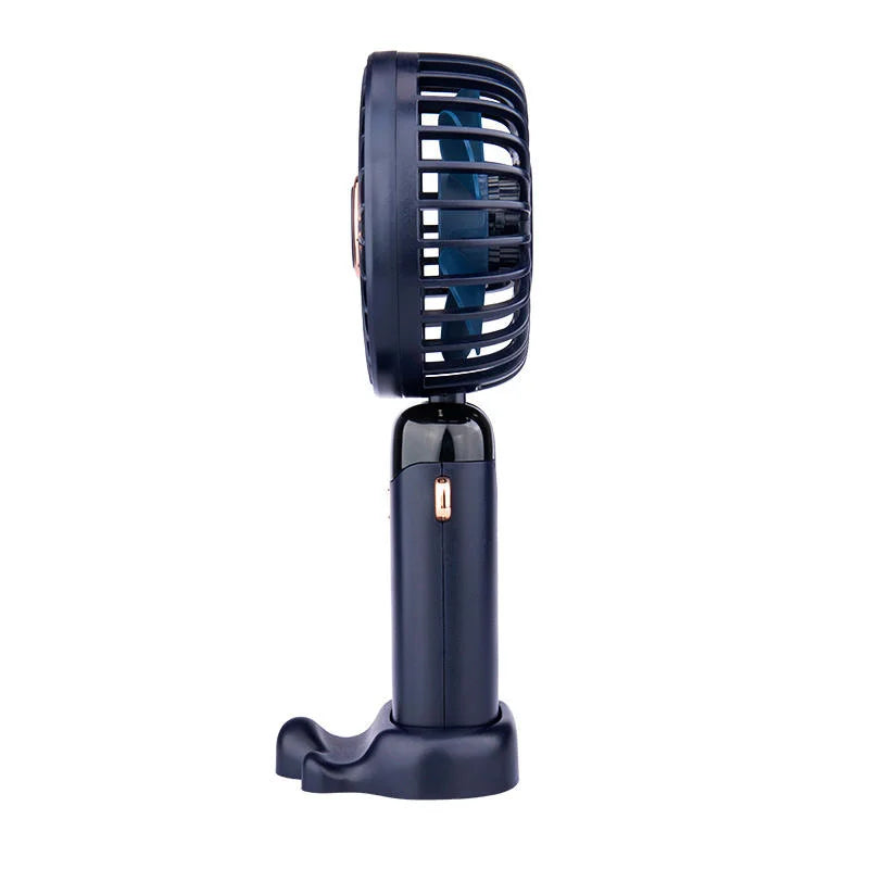 Powerful Fans Portable Electric Handheld Fan USB Rechargeable Hand-Held Hanging Small Fans for Home Travel Office Outdoor Peaceful Pleasures Health and Wellness