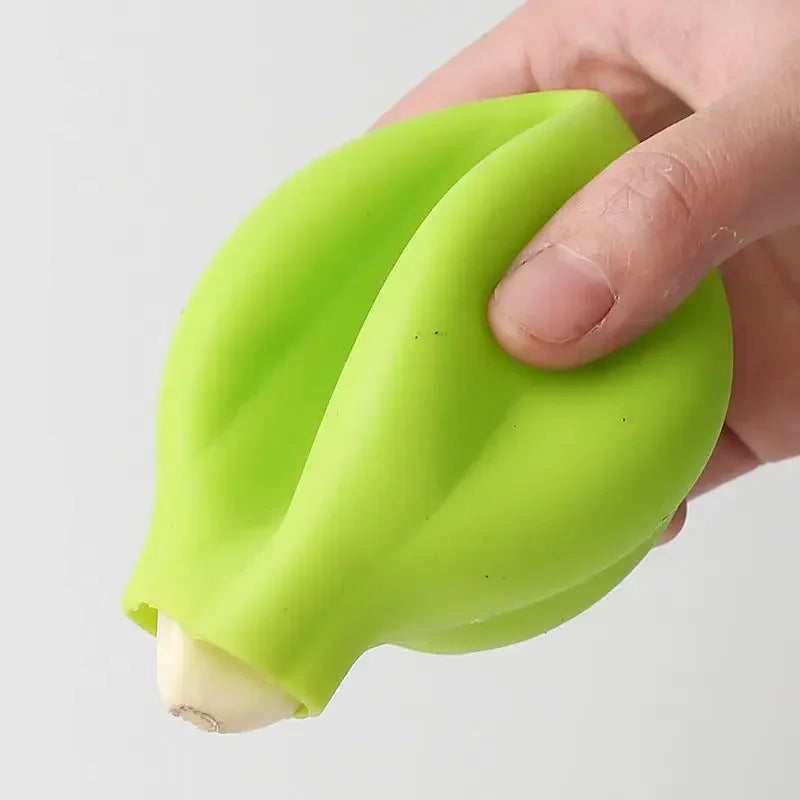 New Kitchen Garlic Peeler Garlic Puree Remover Silicone Garlic Peeler Manual Garlic Peeler Silicone Garlic Peeler Practical Tool Peaceful Pleasures Health and Wellness