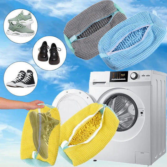 Reusable Shoe Washing Bag for Washer & Dryer – Super Large Shoe Laundry Bag Peaceful Pleasures Health and Wellness