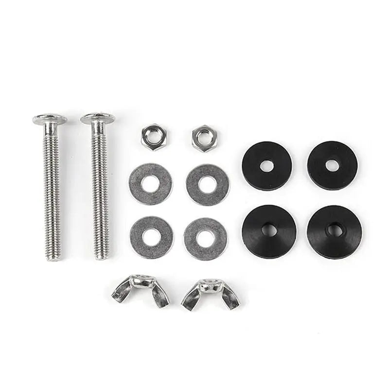A36T-6 Pack Toilet Tank To Bowl Bolt Kits Cistern Bolts Kit,Stainless Steel Toilet Pan Fixing Fitting With Double Gaskets Peaceful Pleasures Health and Wellness