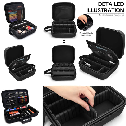 Large Capacity Portable Salon Makeup Handbag Cosmetic Organizer with Premium Quality Hairdressing Supplies SML Sizes Available Peaceful Pleasures Health and Wellness