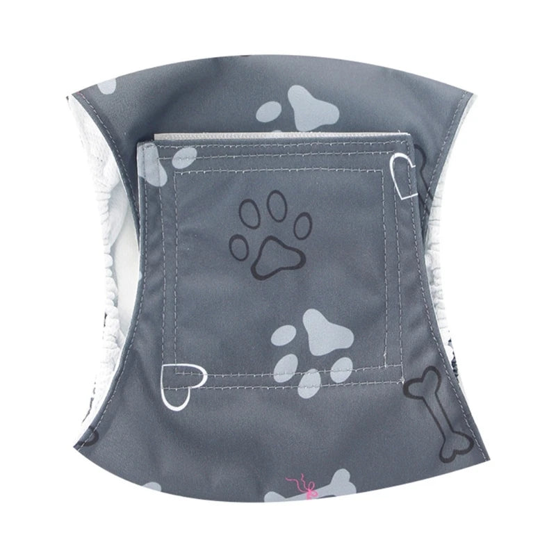 Washable Reusable Pet Diapers for Puppies & Kittens