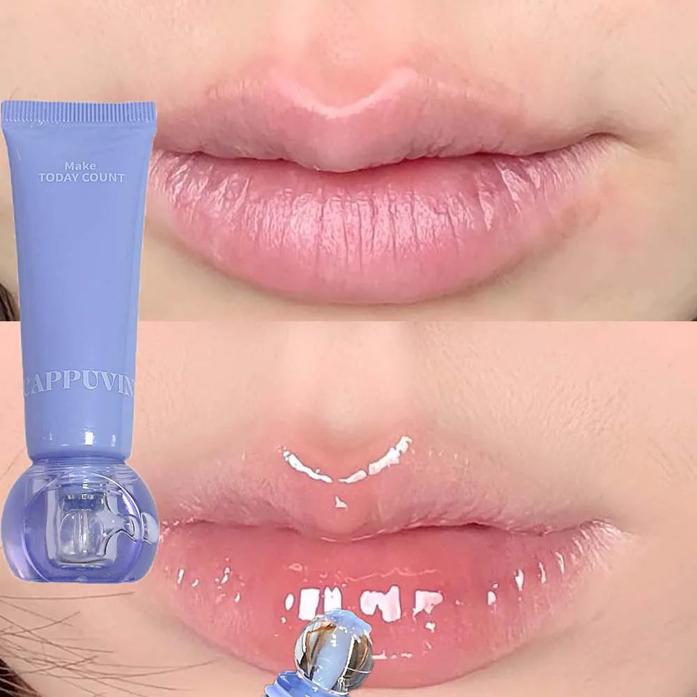 CAPPUVINI 7-Color Mirror Lip Gloss | Moisturizing Plumping Glaze