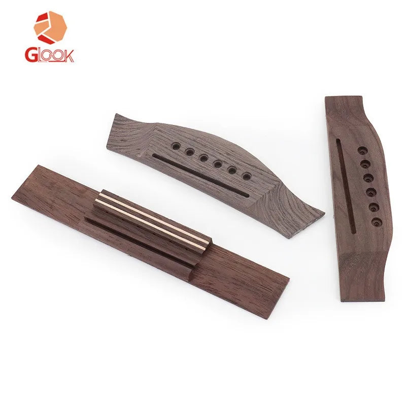 Acoustic Guitar Code Classical Bridge Under Horse Rose Wood