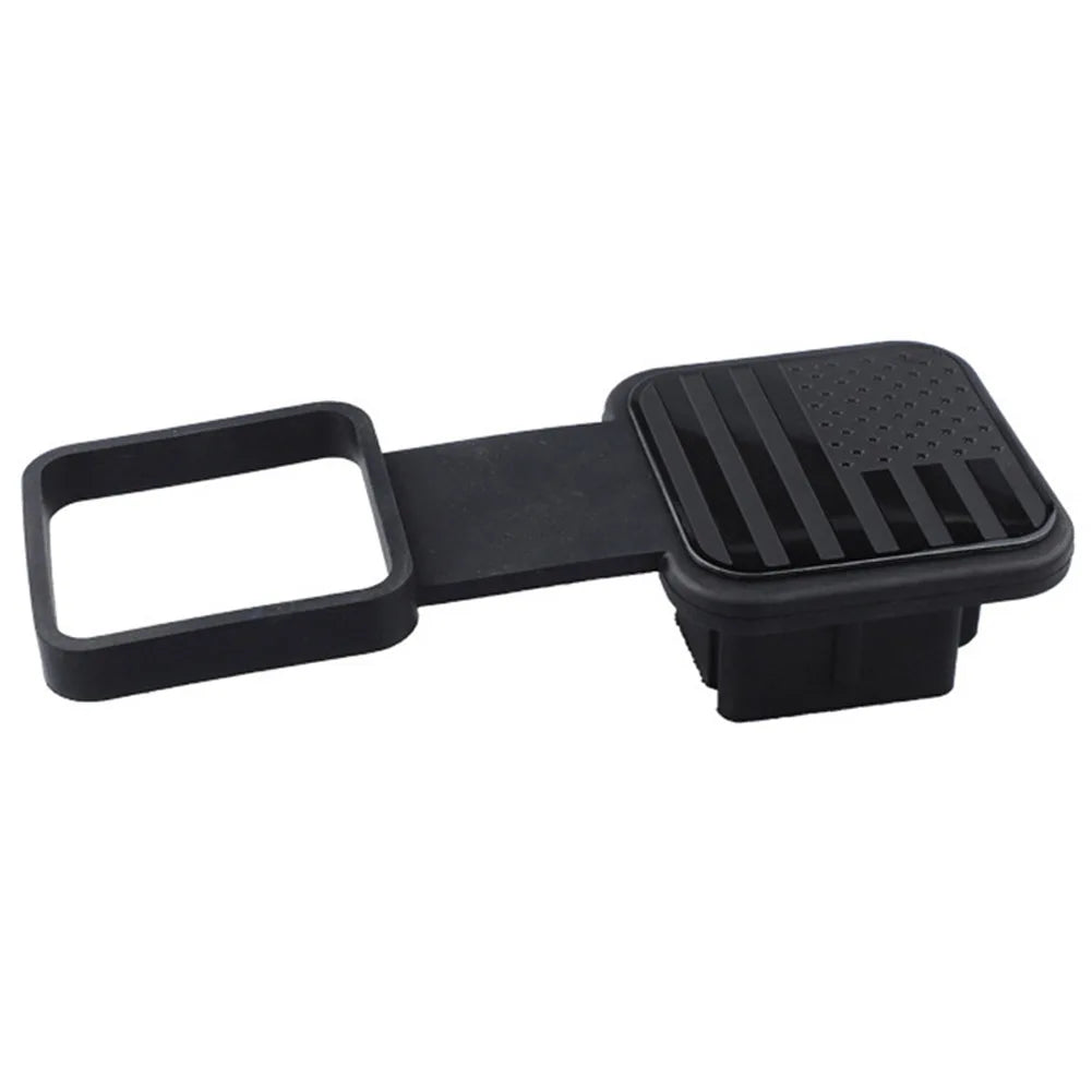Trailer Hitch Receiver Cover Plug Waterproof Tube Cap Protector Trailer Hitch Cover 2 Inch Receiver Auto Square Plug Peaceful Pleasures Health and Wellness d