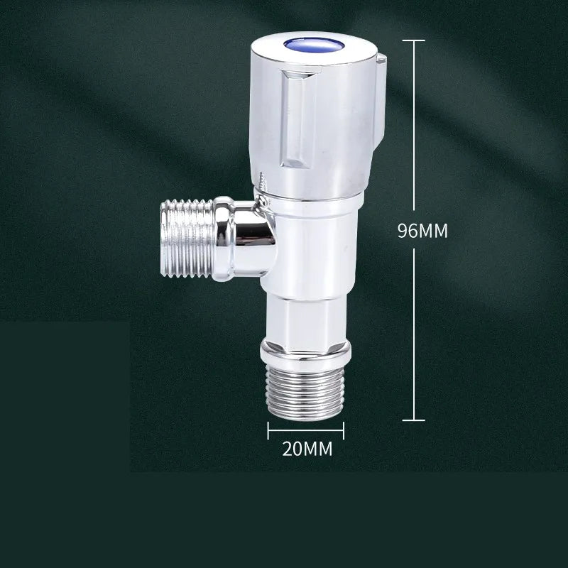 Plastic Angle Stop Valve G1/2 – Toilet & Sink Shut-Off