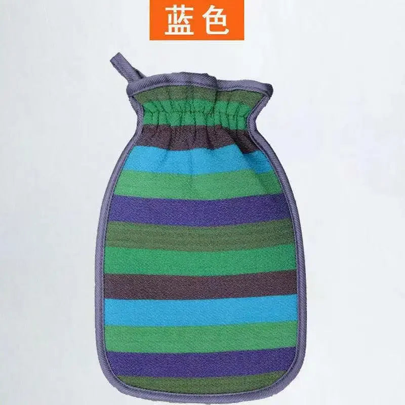 Striped Exfoliating Bath Gloves for Kids & Adults | Shower Mitt
