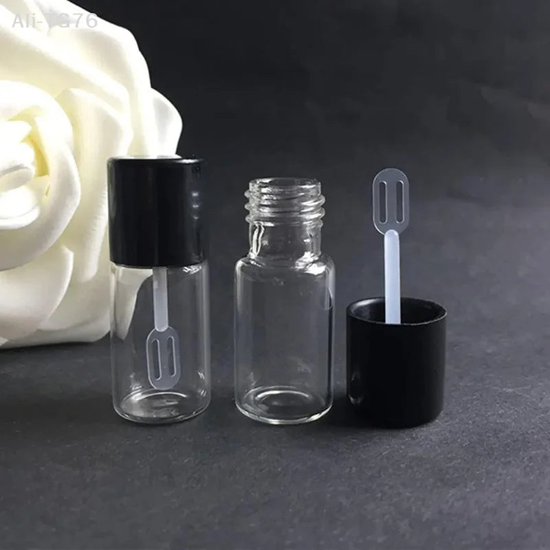 Mini Refillable Glass Foundation Travel Bottles 4ml | 5/10 Pcs