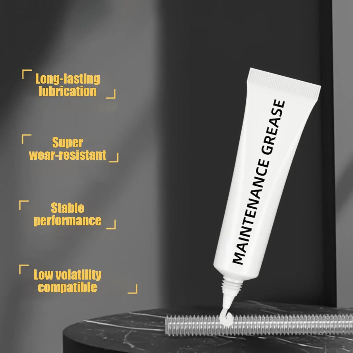 10g 3D Printer Lead Screw Lubricant Grease Anti-Rust Lubricating Paste For Linear Rods Guide Rails, Printing Machine Maintenance Peaceful Pleasures Health and Wellness