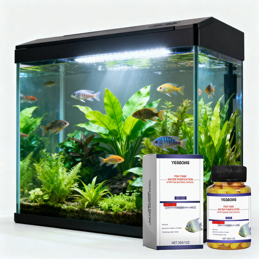 Fish Tank Water Purification Capsules 30g | Aquarium Clarifier Aquarium Water Clarifier Peaceful Pleasures Health and Wellness