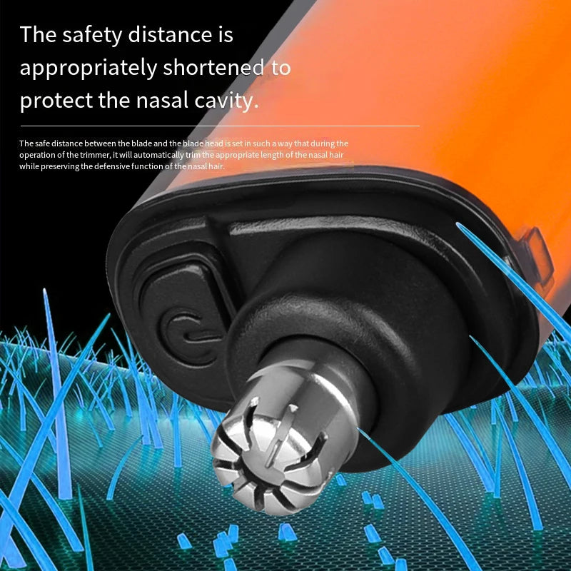 Nose Hair Trimmer Portable Trimmer for Nose Mini Nose and Ear Hair Trimmer Portable Nose Trimmer Rechargeable Trimmer for Man Peaceful Pleasures Health and Wellness