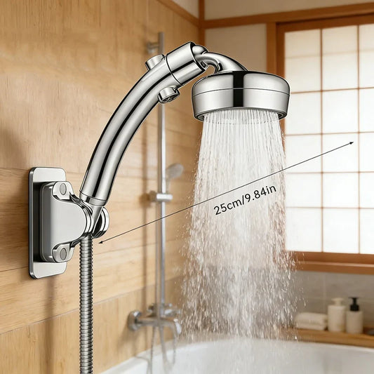 2-in-1 High Pressure Handheld Rainfall Shower Head | Water Saving Handheld Shower Head Oasis Select