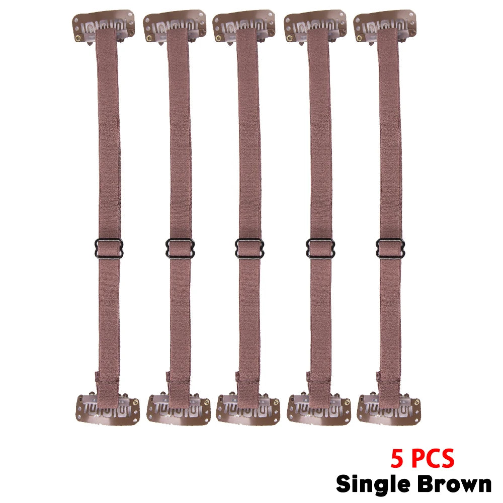 Wholesale 5Pcs Elastic Eyes Lift Bands Adjustable Foxy-Eyes Tape Lift Single/Double Face&Eyebrows Lifting Bands Beauty Tool Peaceful Pleasures Health and Wellness 5pcs Single Brown