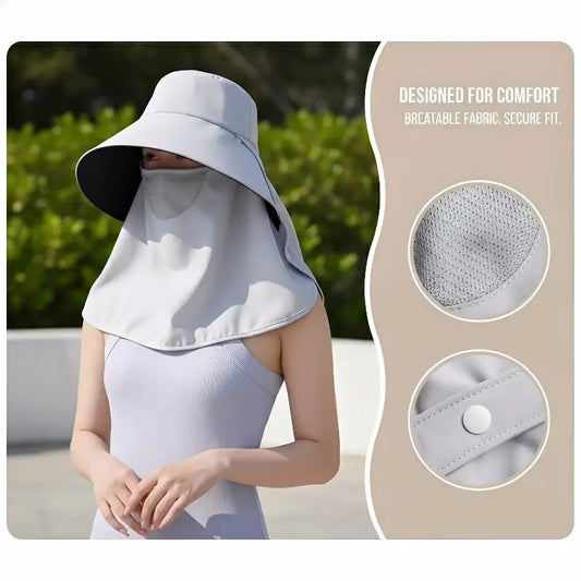 Wide Brim UV Sun Hat – Lightweight Breathable Beach Hat UV Sun Hat Oasis Select