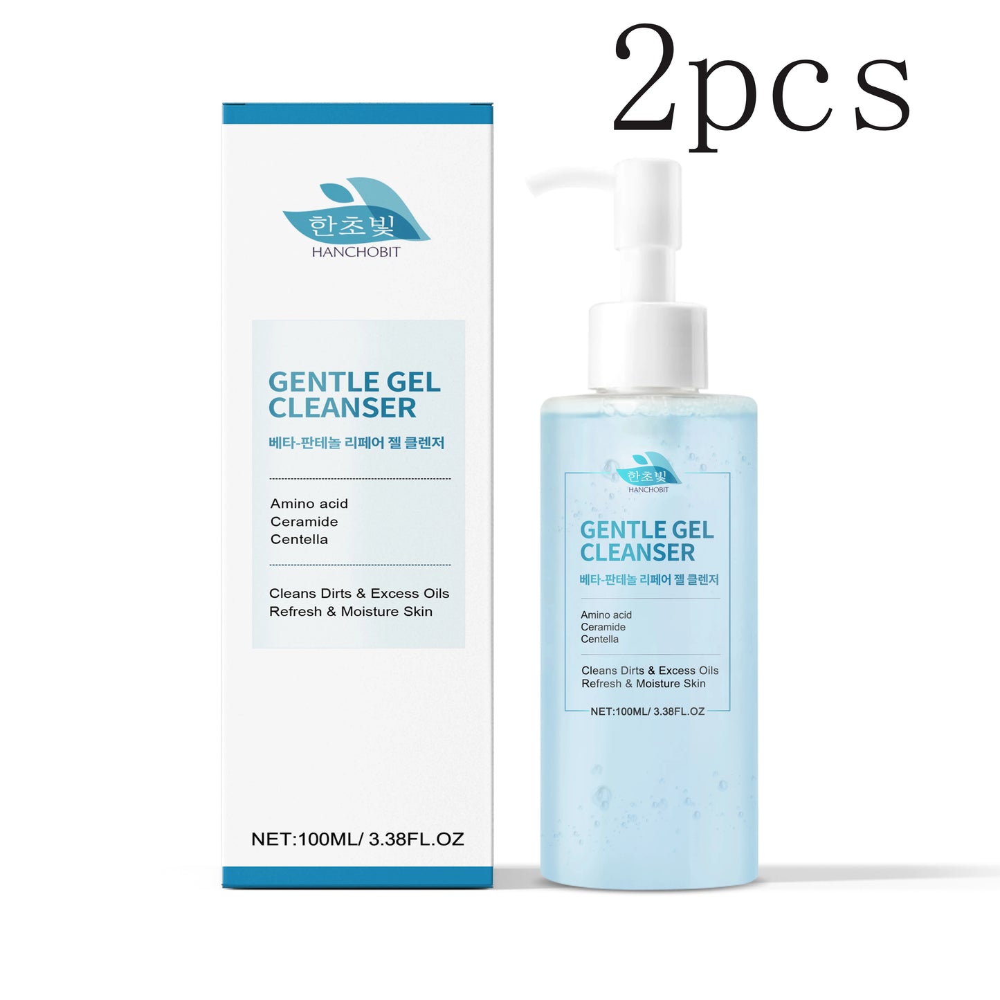Hanchobit Beta-Panthenol Gel Cleanser | Gentle Facial Wash
