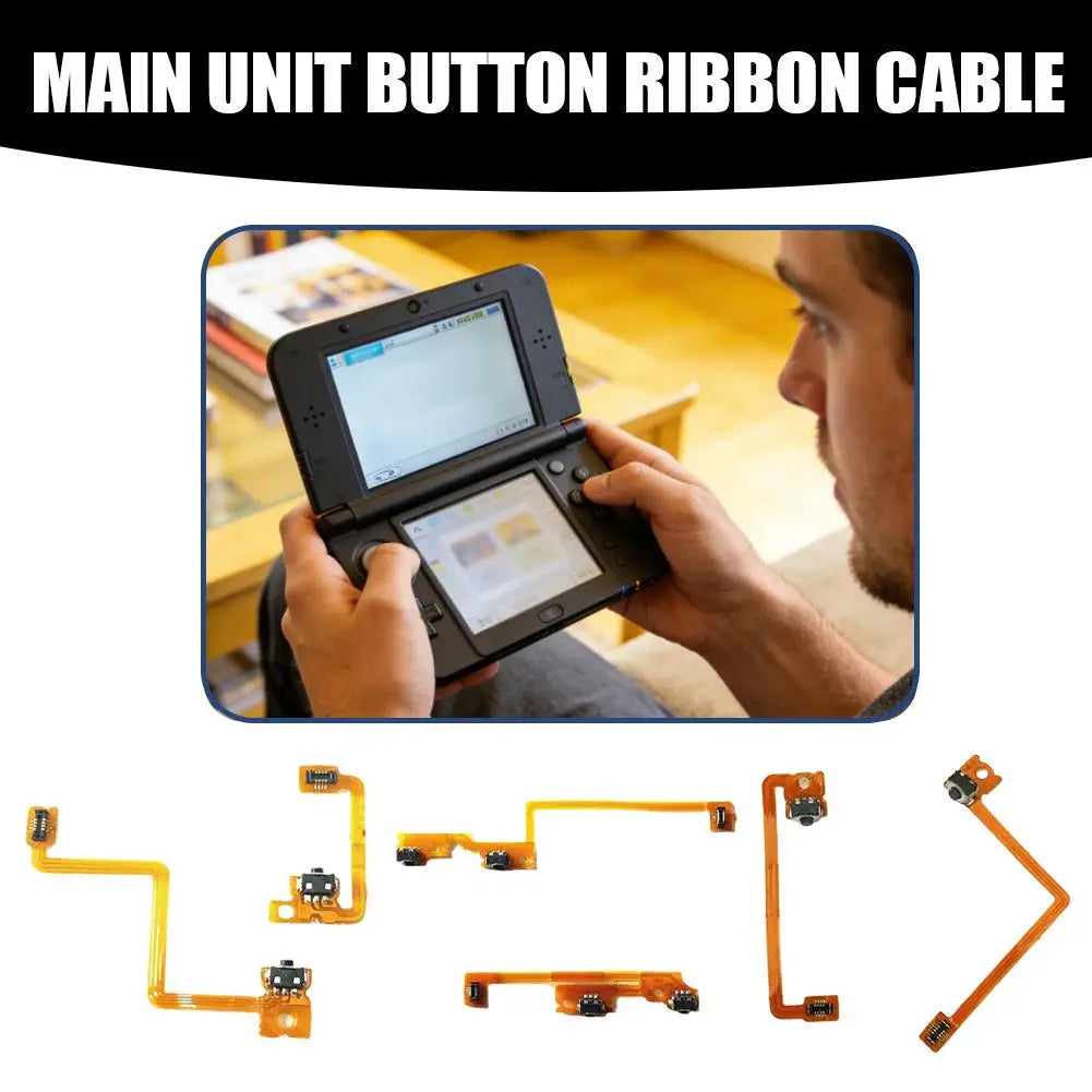 Nintendo 3DS LL XL L/R Shoulder Button Flex Cable Replacement
