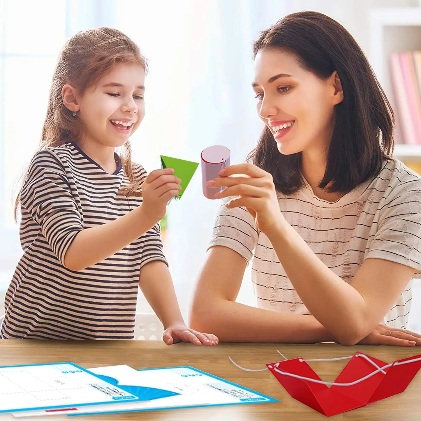 Pull String 3D Geometry Learning Book | Montessori Math Toy Educational Math Toy Peaceful Pleasures Health and Wellness
