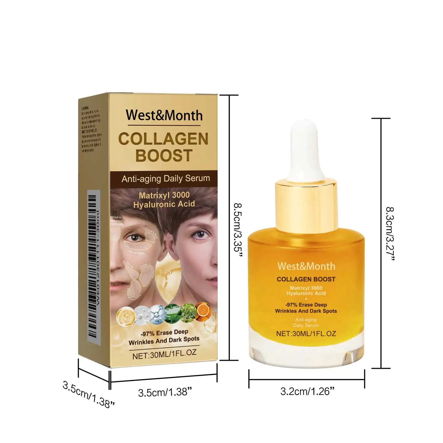 Collagen Face Serum – Anti-Aging, Firming & Brightening