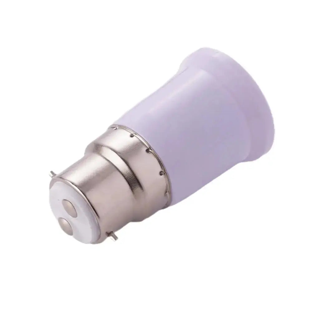 B22 to E27 Lamp Holder Converter Adapter for Light Socket Peaceful Pleasures Health and Wellness