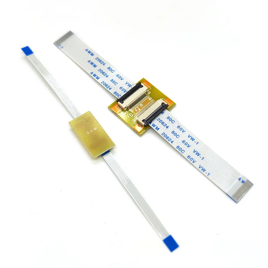 1pcs FFC FPC Extension PCB Pitch 0.5 mm Socket + 2pcs 0.5mm Pitch 50/100/200mm Length FFC Cable 6 8 10 12 30 40 50P Type A Peaceful Pleasures Health and Wellness 50mm 6p