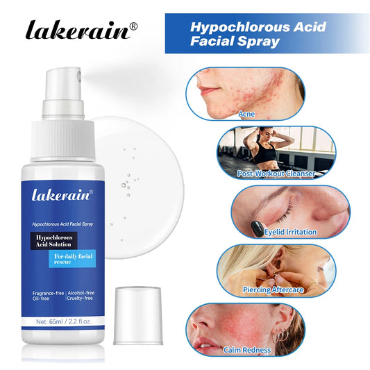 Hypochlorous Acid Facial Spray Reduce Redness Breakouts Soothing For Daily Facial Rescue Calm Redness Skin Care Products Peaceful Pleasures Health and Wellness