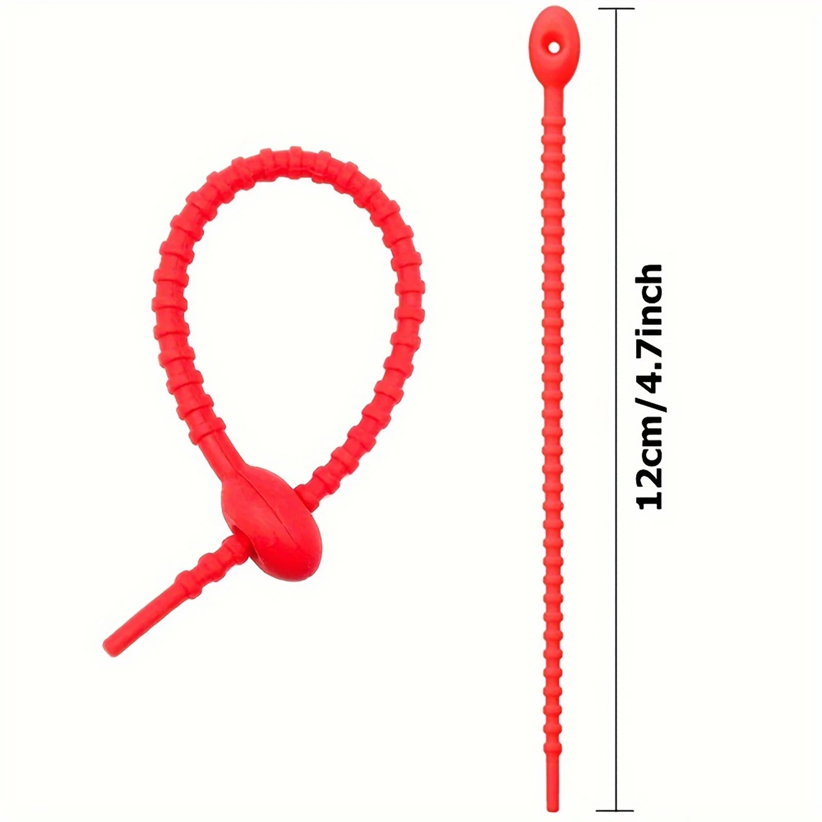 Silicone Reusable Cable Ties with Premium Material Cable Management Organizer Suitable for Indoor and Outdoor Use Peaceful Pleasures Health and Wellness