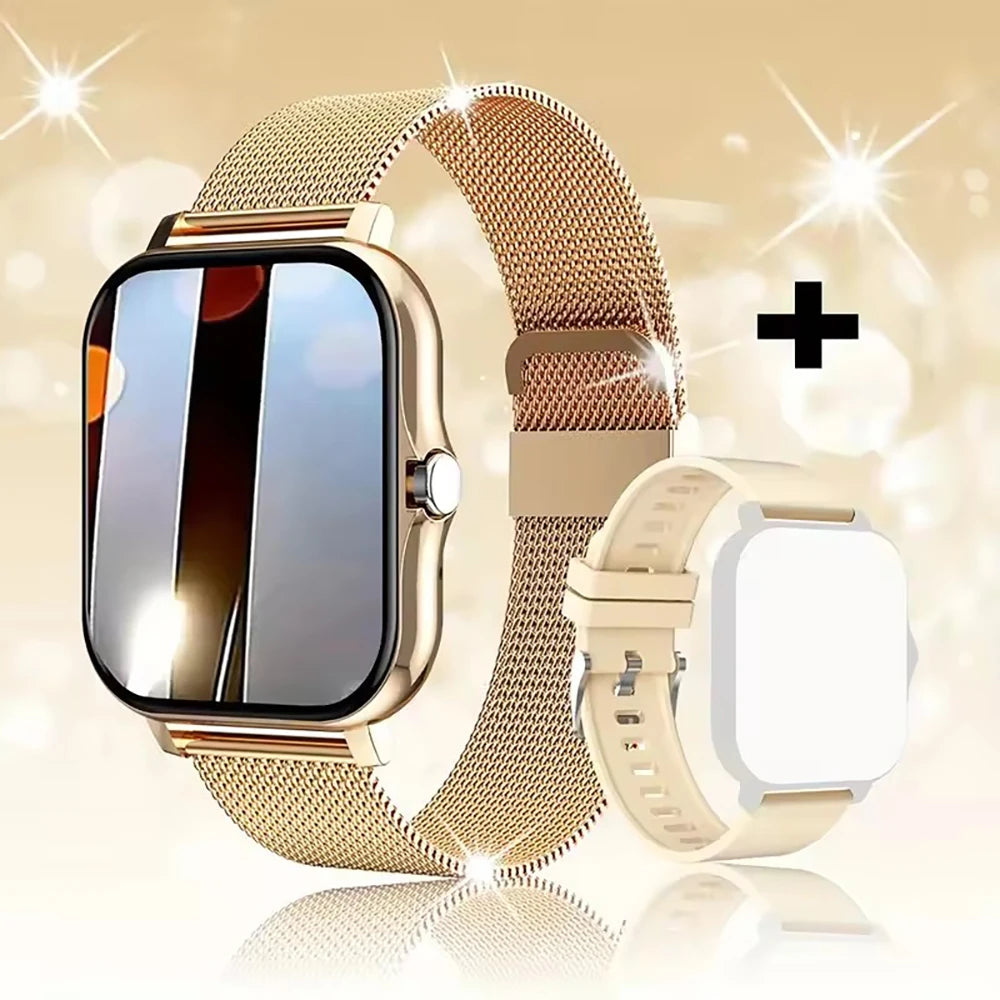 Smart Watch 1.44" Bluetooth Call Fitness Tracker for Men & Women