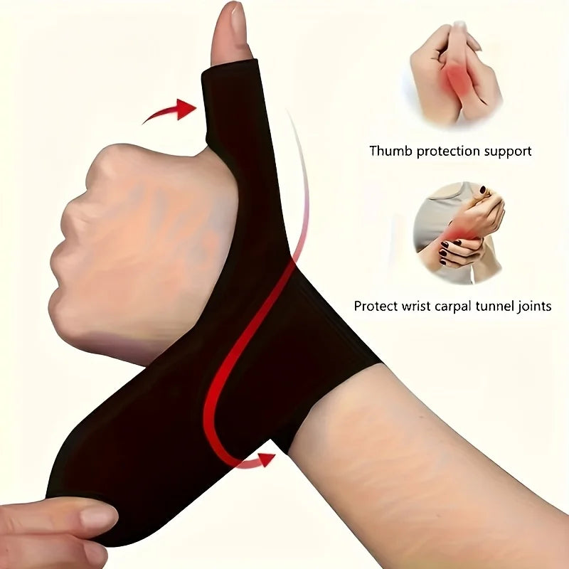 Adjustable Breathable Wrist Guard Finger Stabilizer Ergonomic Support