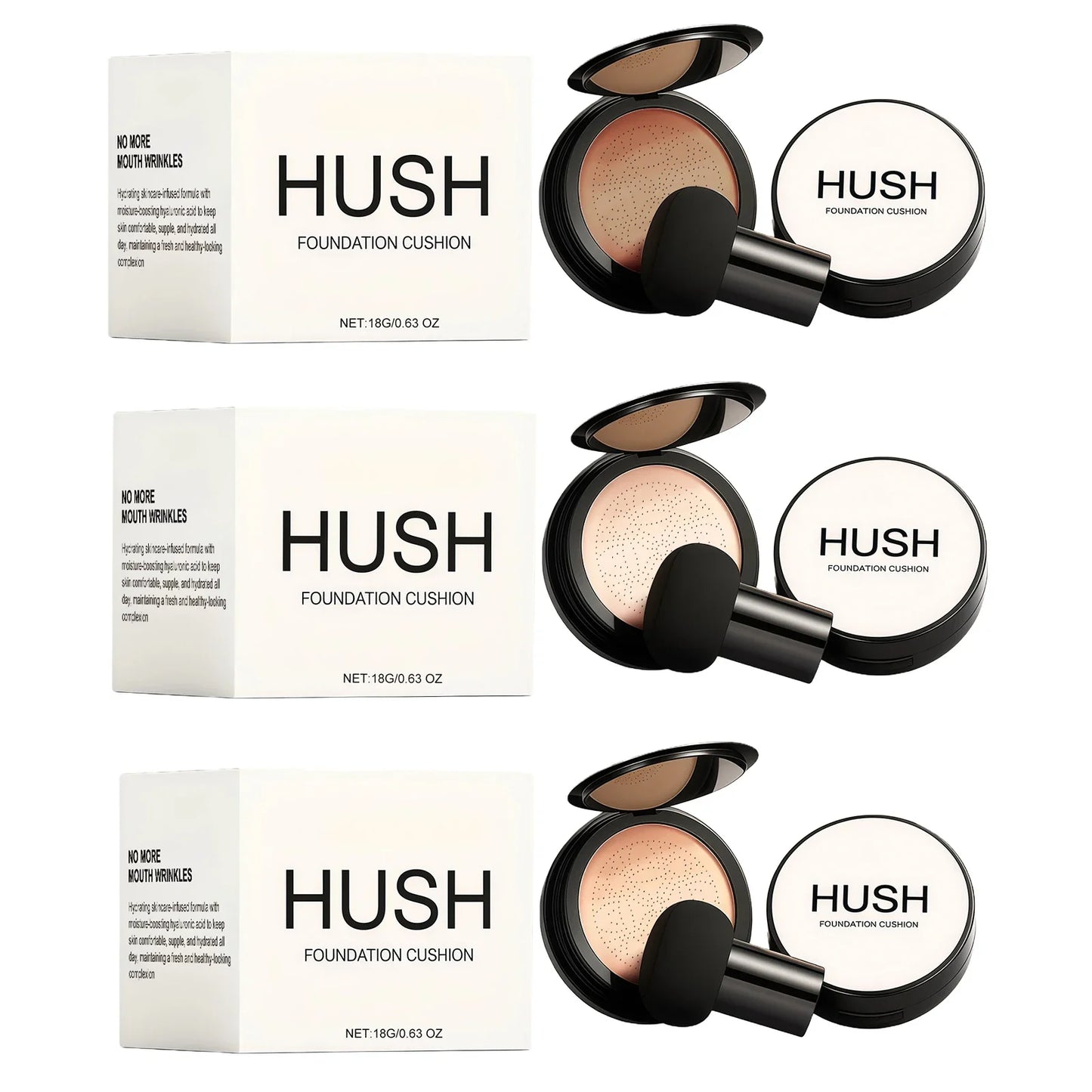 Mushroom Head Air Cushion Foundation – Waterproof & Oil Control