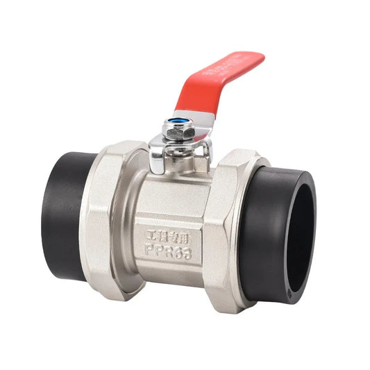 Brass High-Pressure PE Double Head Ball Valve 4-Point Switch Brass Ball Valve Oasis Select